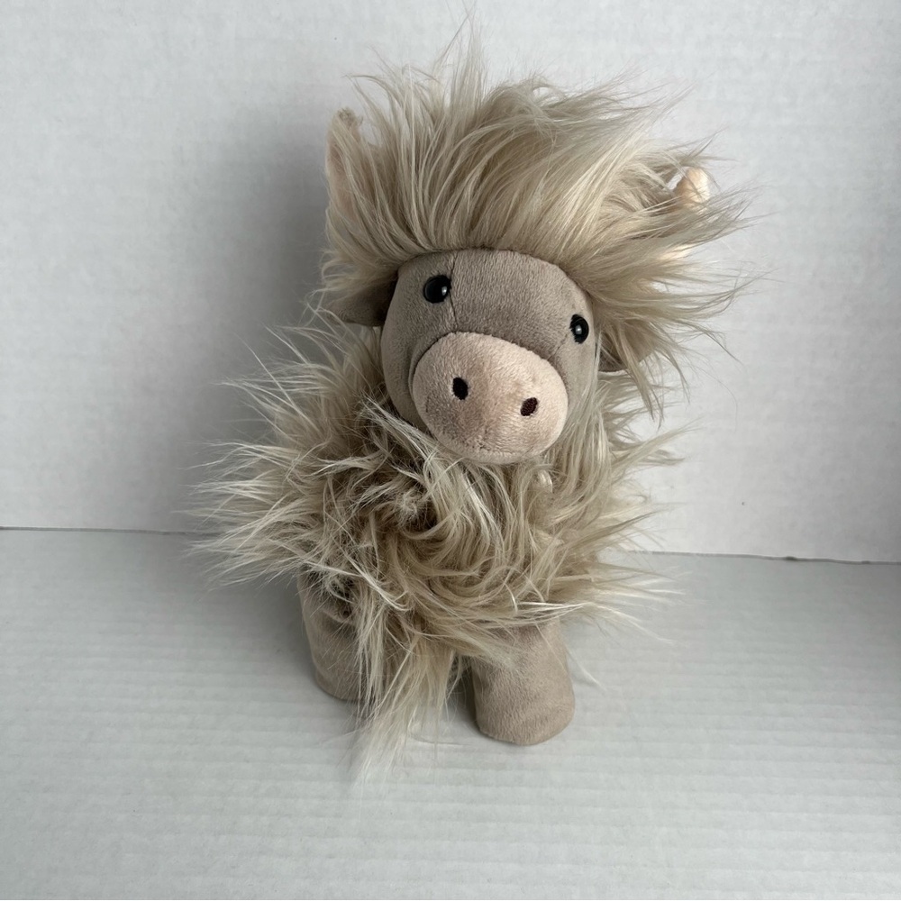 Jellycat Gamboldown Cow Plush RARE Retired
